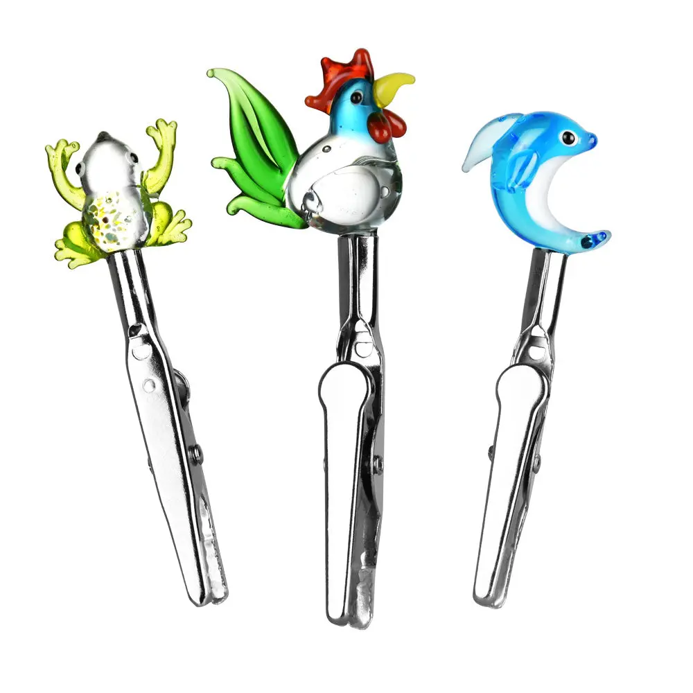 Glass Memo Clips - Assorted Styles 50Pc 1