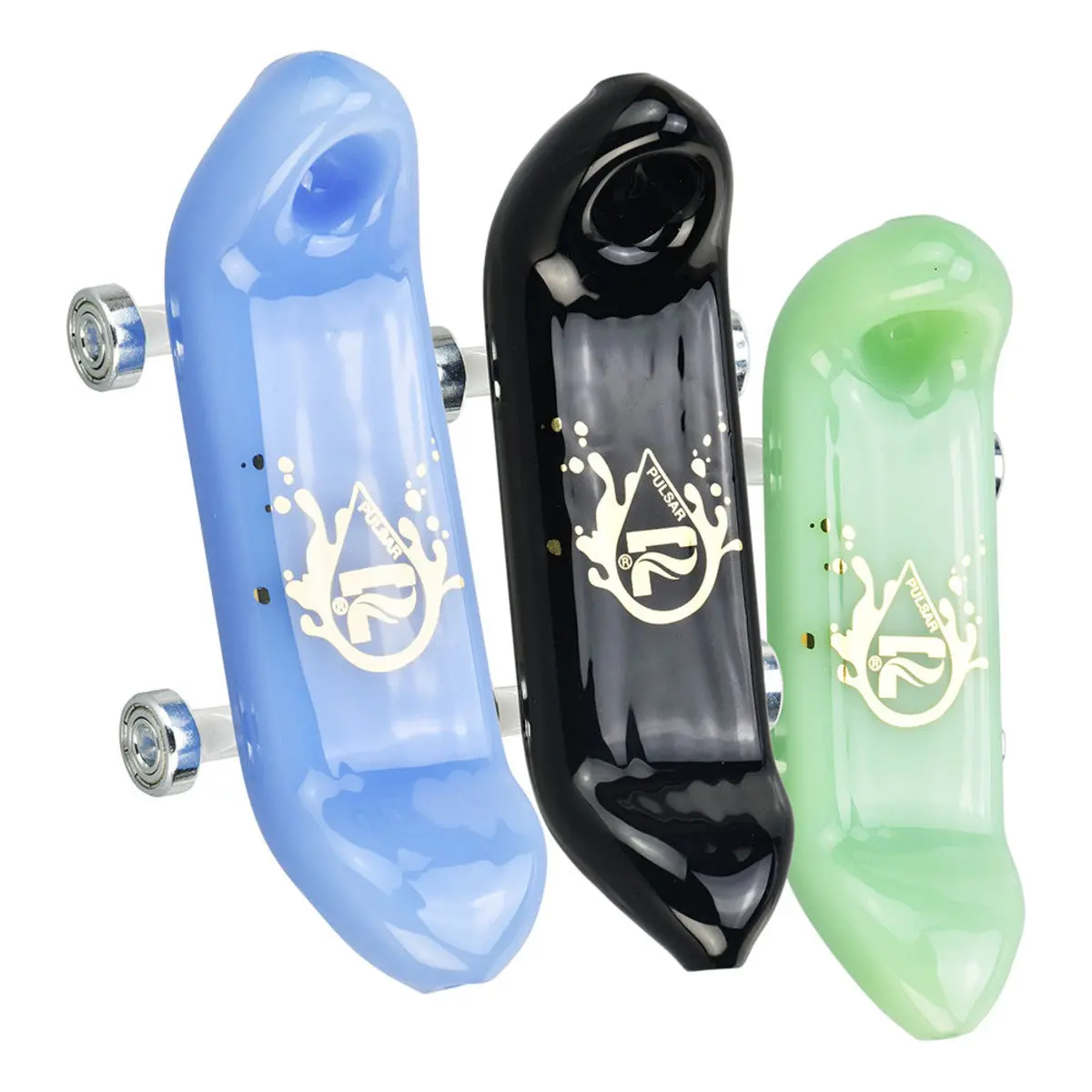 Hp126 Pulsar Rolling Skateboard Hand Pipe - 4.75" 1
