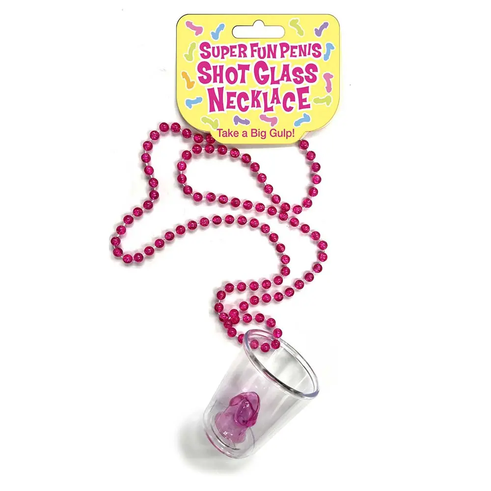 Super Fun Penis Shot Glass Necklace 1