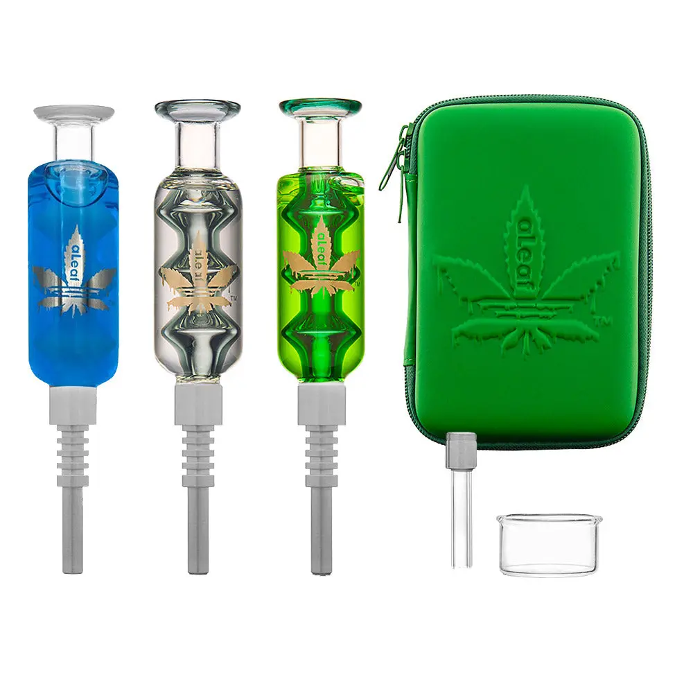 Aleaf Glycerin Dab Straw Travel Kit - 6" / Colors Vary 1