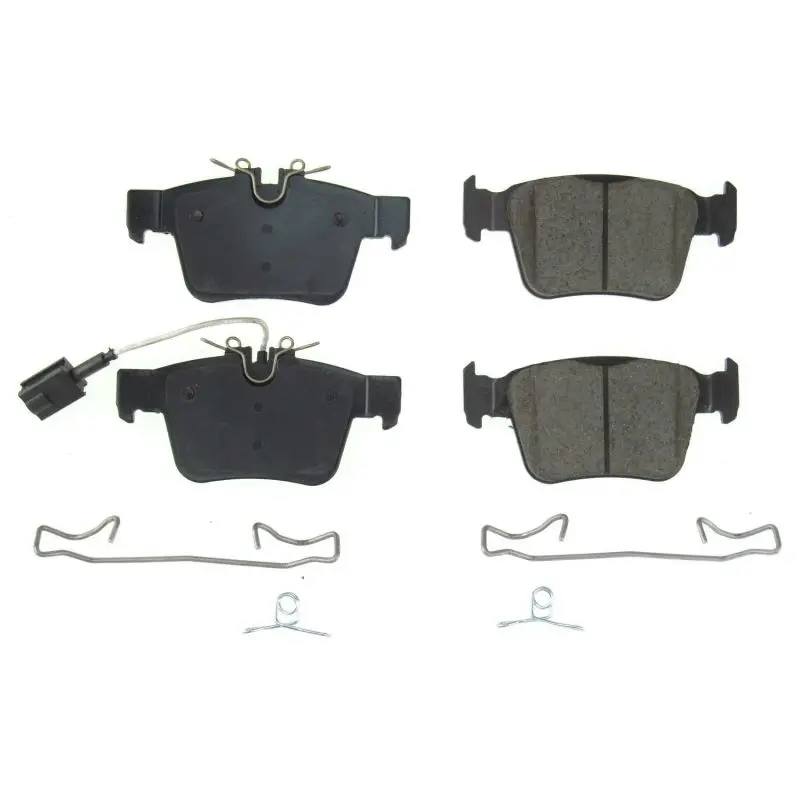 Power Stop 17-18 Alfa Romeo Giulia Rear Z17 Evolution Ceramic Brake Pads W/Hardware 1