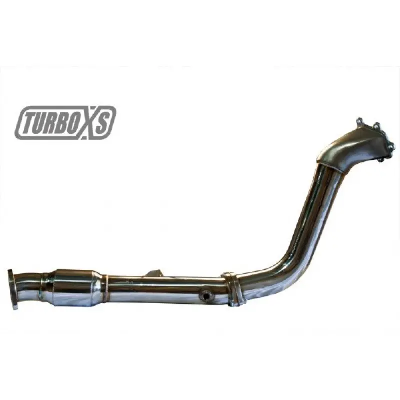 Turbo Xs 02-07 Wrx-Sti / 04-08 Forester Xt High Flow Catted Downpipe 1