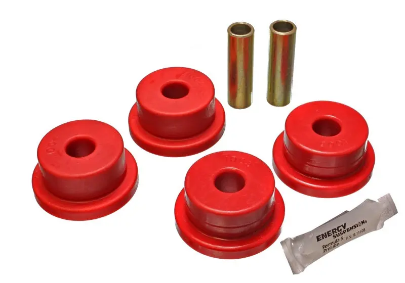 Energy Suspension 80-82 Chevy Corvette Red Differential Carrier Bushing Set 1
