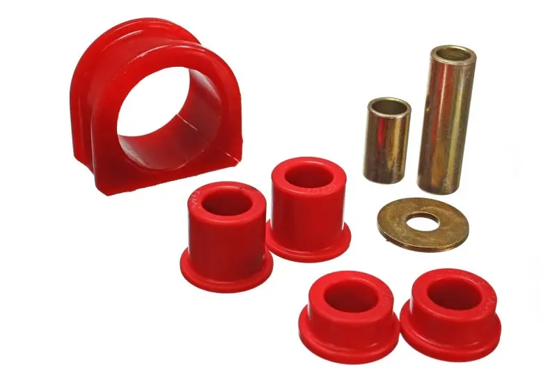 Energy Suspension Steering Rack Bushing Set - Red 1