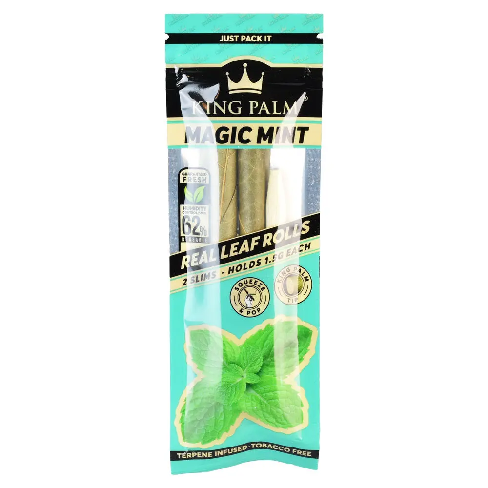 King Palm Slim Size Leaf Rolls 1