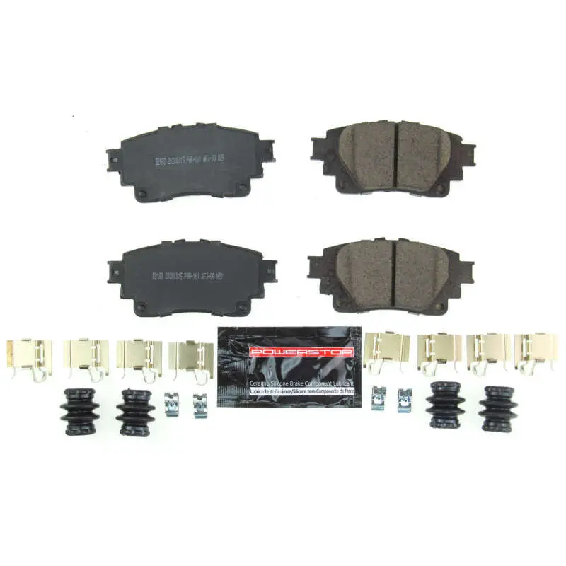 Power Stop 2019 Toyota Corolla Rear Z23 Evolution Sport Brake Pads W/Hardware 1