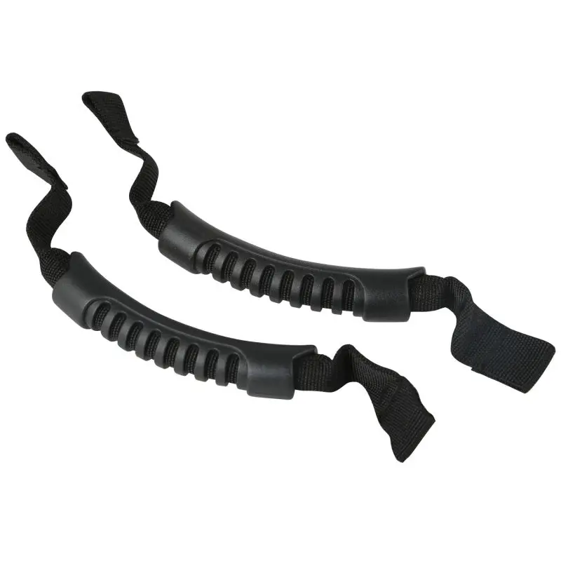 Rugged Ridge Front Headrest Grab Handles Black 07-20 Jk/Jl/Jt 1