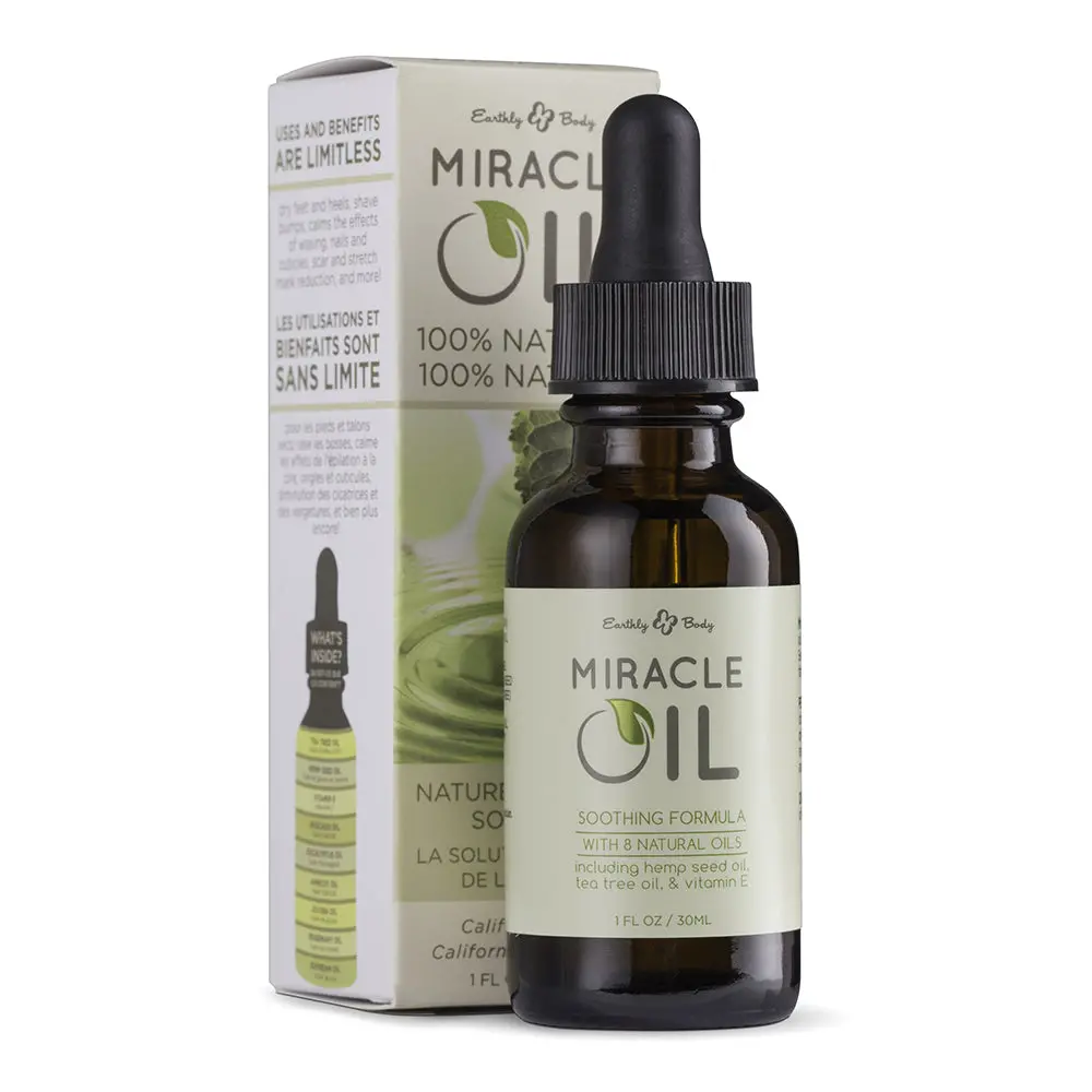 Earthly Body Skin Care Miracle Oil 1Oz. 1