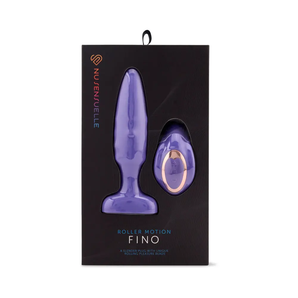 Nu Sensuelle Fino Roller Motion Plug Ultra Violet 1