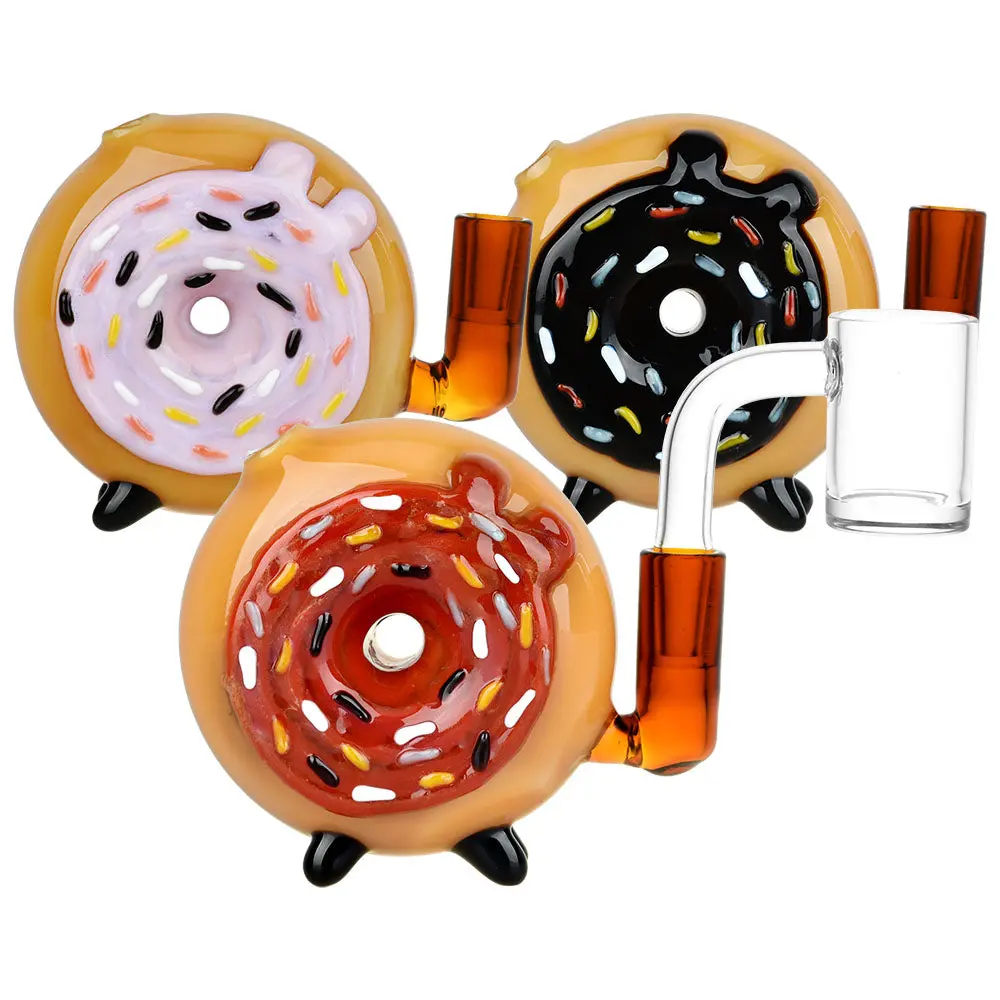 Pulsar Donut Mini Chugger Rig | 3" | 10Mm F 1