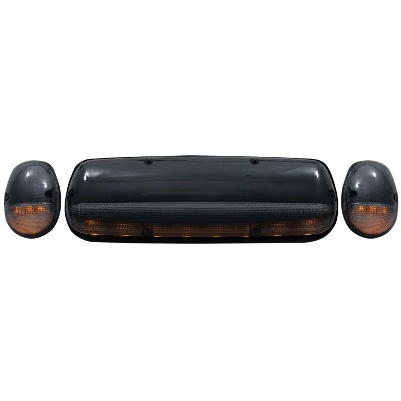 Anzo 2001-2007 Chevrolet Silverado 3500 Led Cab Roof Light Kit Smoke 3Pc 1