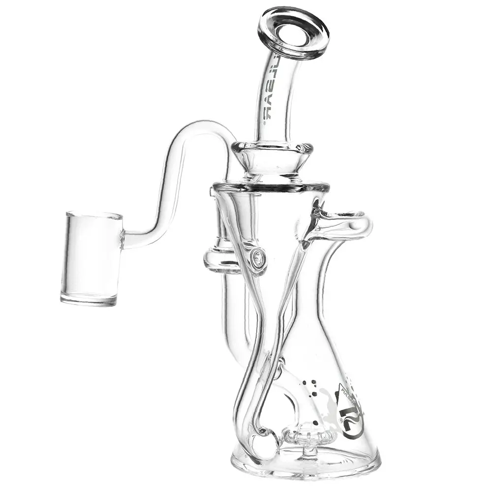 Pulsar Opposed Cones Recycler Dab Rig - 7.5" / 14Mm F / Clear 1