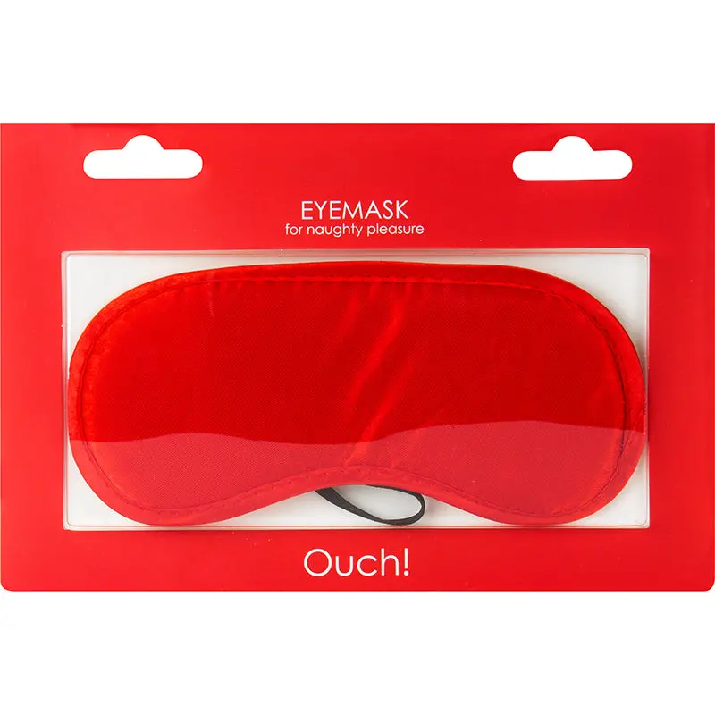 Ouch! Eye Mask Blindfold Red 1