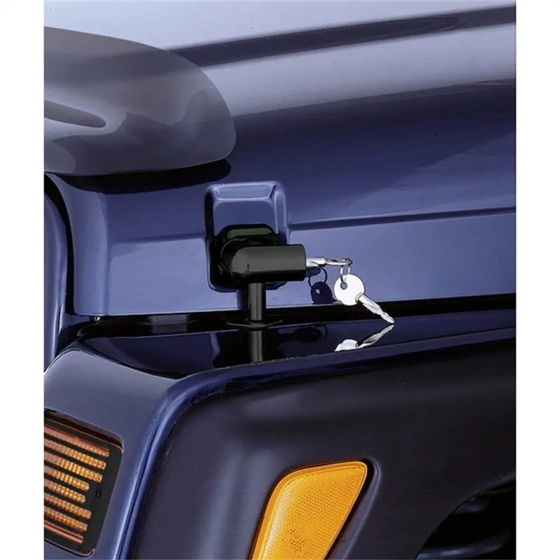 Rugged Ridge 97-06 Jeep Wrangler Tj Locking Hood Catch Kit 1