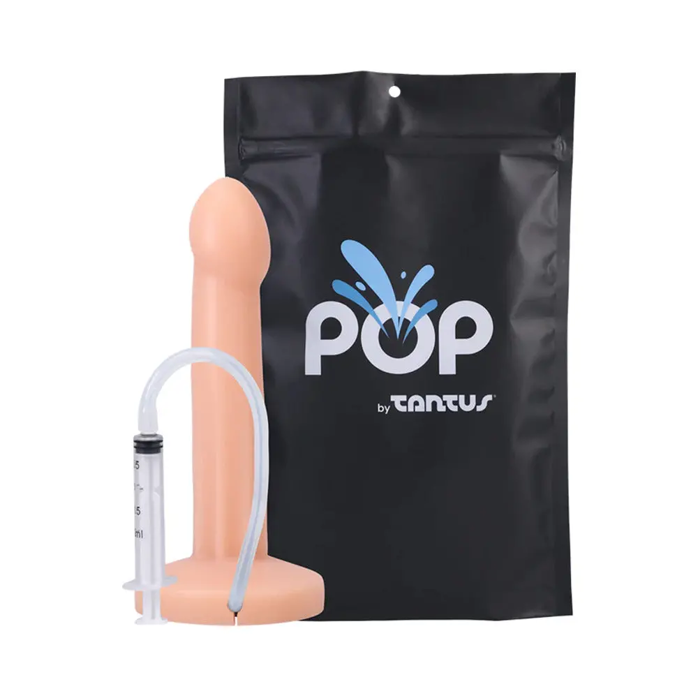 Tantus Pop Squirting Dildo Cream (Bag) 1