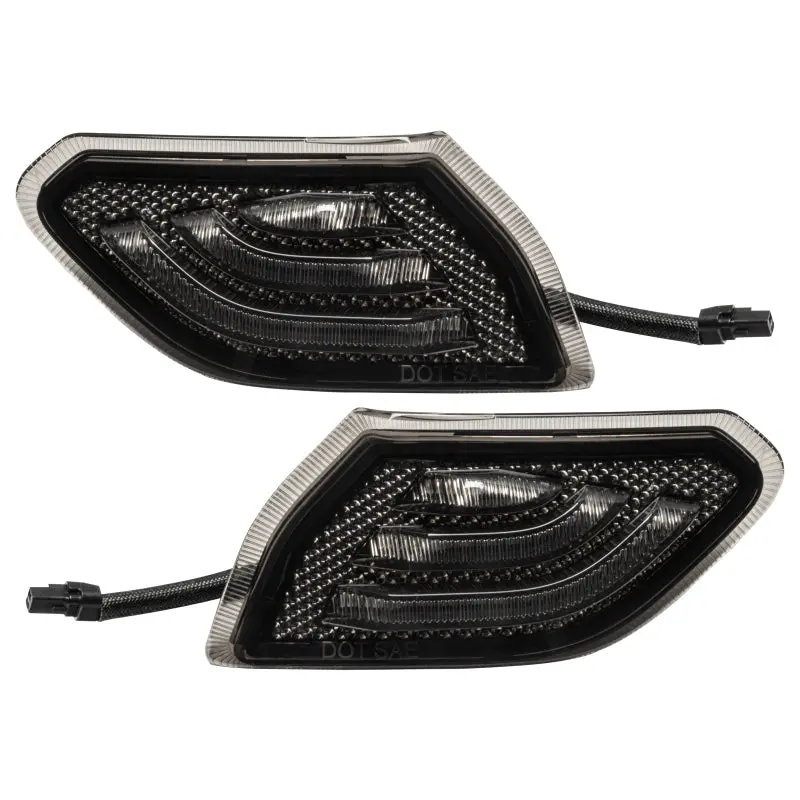 Oracle Jeep Wrangler Jl Smoked Lens Led Front Sidemarkers See Warranty 1