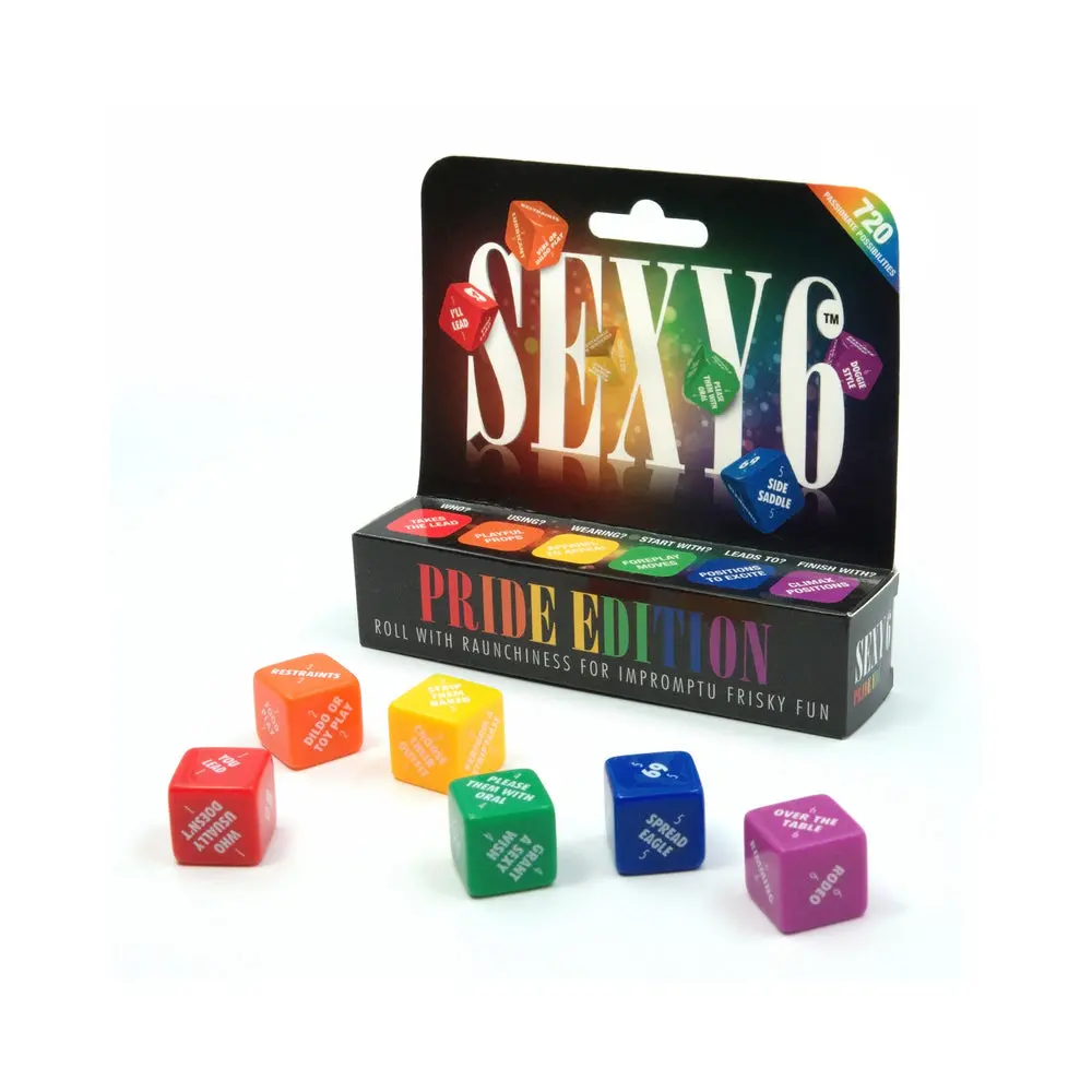 Sexy 6 Pride Edition Dice Game 1