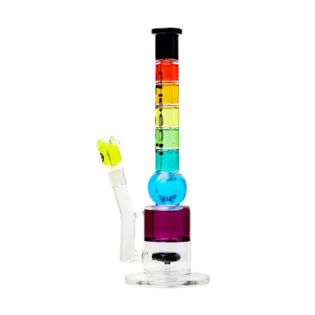 Cheech Glass 18" Rainbow Glycerin Water Pipe 2