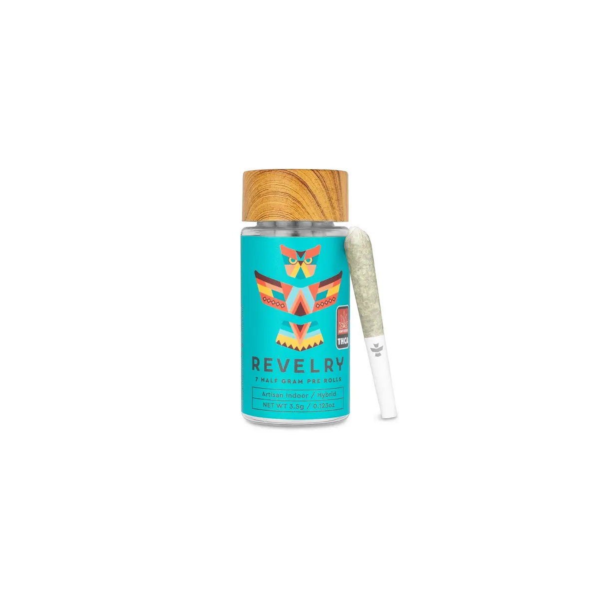 Revelry Lemon Cherry Gelato (Lcg) Thca Pre Rolls 7 Pack 1