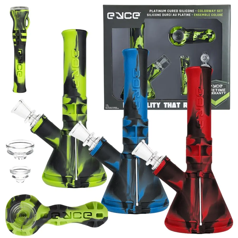 Eyce Colorway Silicone Herb Pipes Box Set | 5Pc 1