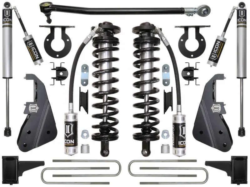 Icon 2017+ Ford F-250/F-350 4-5.5In Stage 1 Coilover Conversion System 1