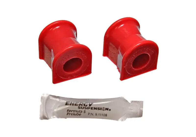 Energy Suspension 70-78 Nissan 240Z/260Z/280Z Red 18Mm Front Sway Bar Frame Bushings 1