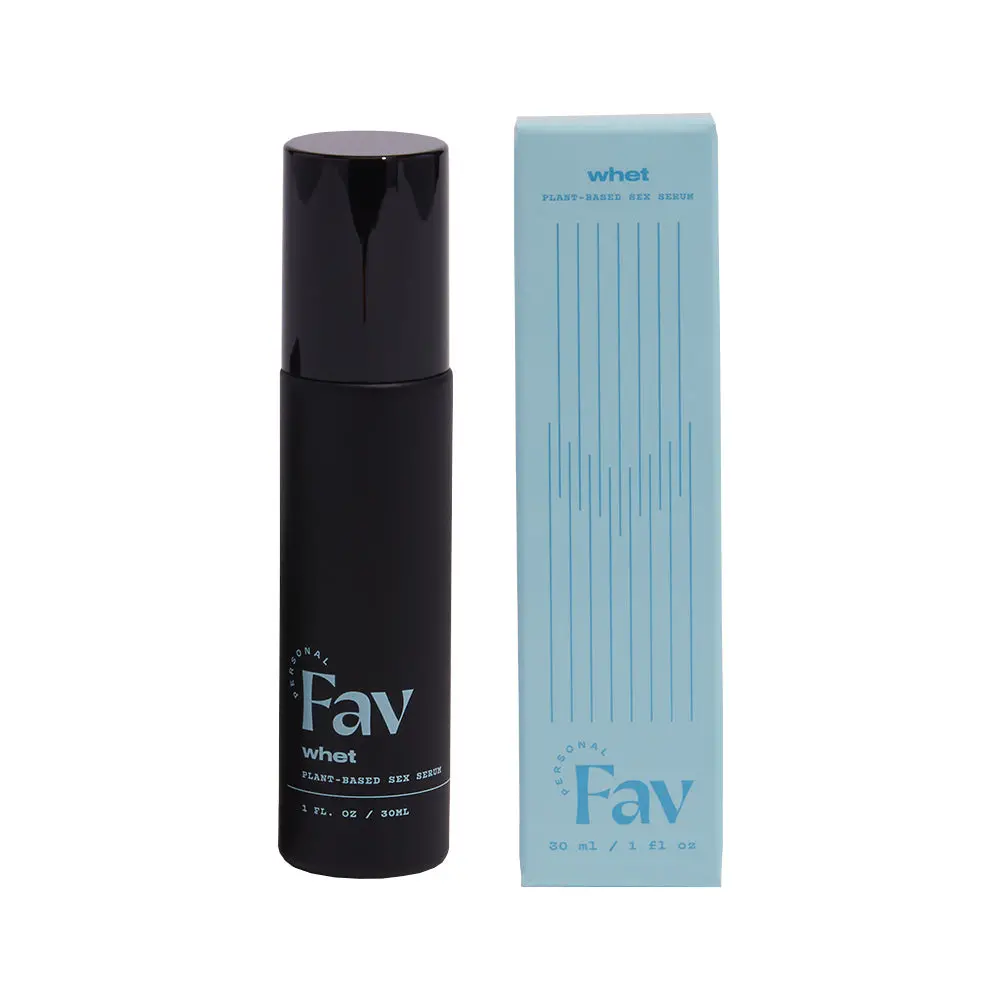 Personal Fav Whet Plant-Based Sex Serum 1 Oz. 1