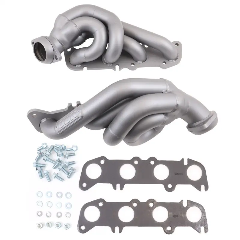 Bbk 11-14 Ford F-150 Coyote 5.0 Shorty Tuned Length Exhaust Headers - 1-3/4In Titanium Ceramic 1