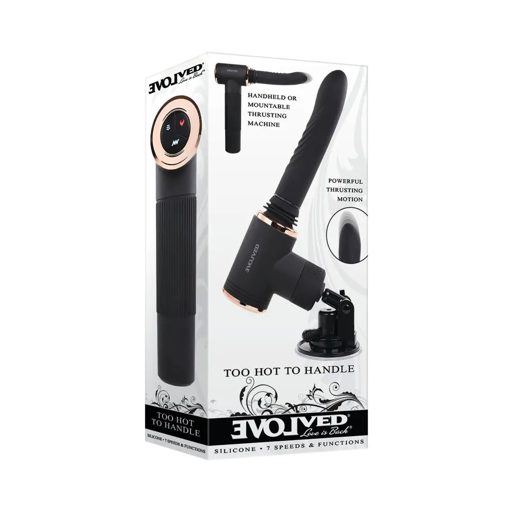 Evolved Too Hot To Handle Rechargeable Thrusting Sex Machine 1
