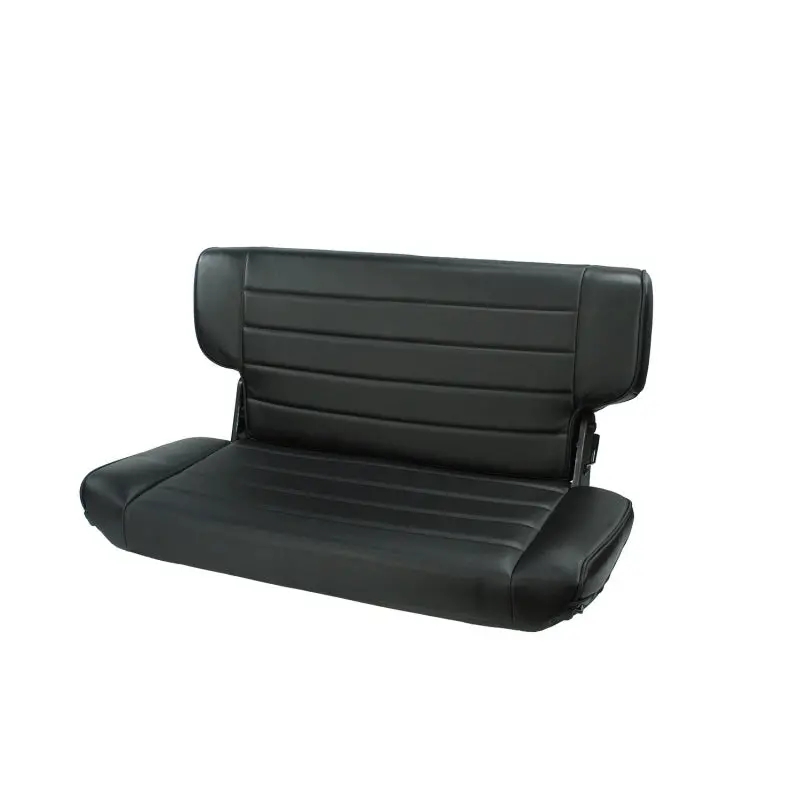 Rugged Ridge Fold&Tumble Rear Seat Black Denim 97-02 Jeep Wrangler Tj 1
