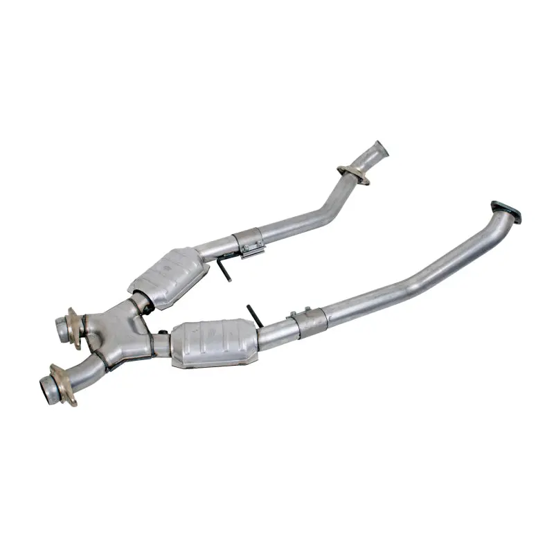 Bbk 96-98 Mustang 4.6 Gt High Flow X Pipe With Catalytic Converters - 2-1/2 1