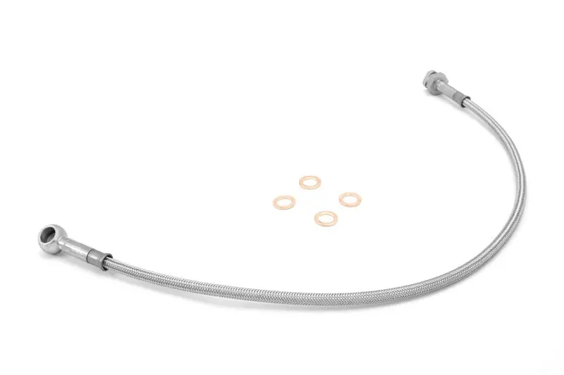 Rugged Ridge Front Brake Hoses Stainless 76-81 Cj5 Cj7 And Cj8 1