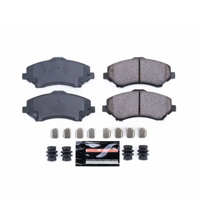Power Stop 08-16 Chrysler Town & Country Front Z23 Evolution Sport Brake Pads W/Hardware 1