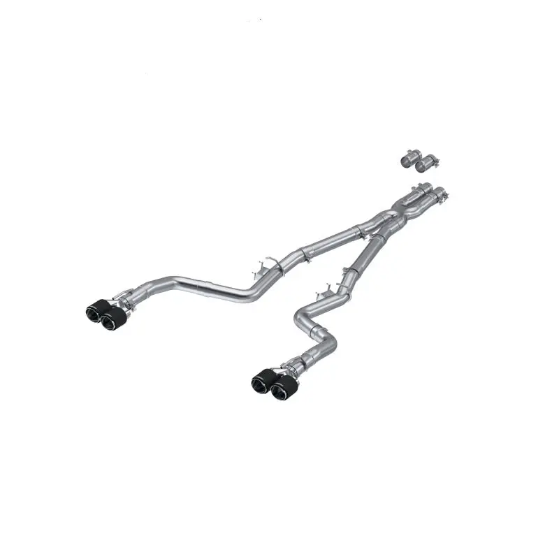 Mbrp 15-Up Challenger 5.7 / 17-Up 6.2L/6.4L 3In Race Series Cat-Back W/ Quad Tips T304 Exhaust 1