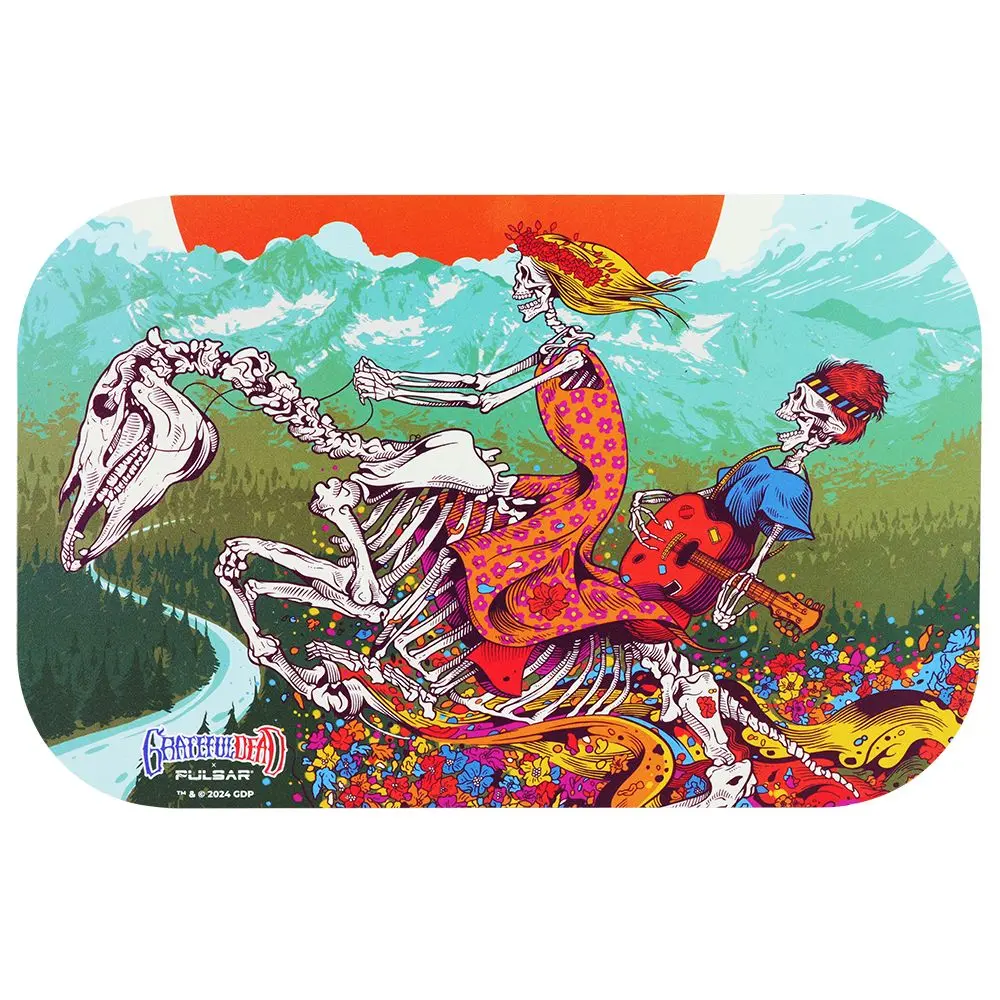 Grateful Dead X Pulsar Magnetic Rolling Tray Lid - Dead Horse / 11" X 7" 1