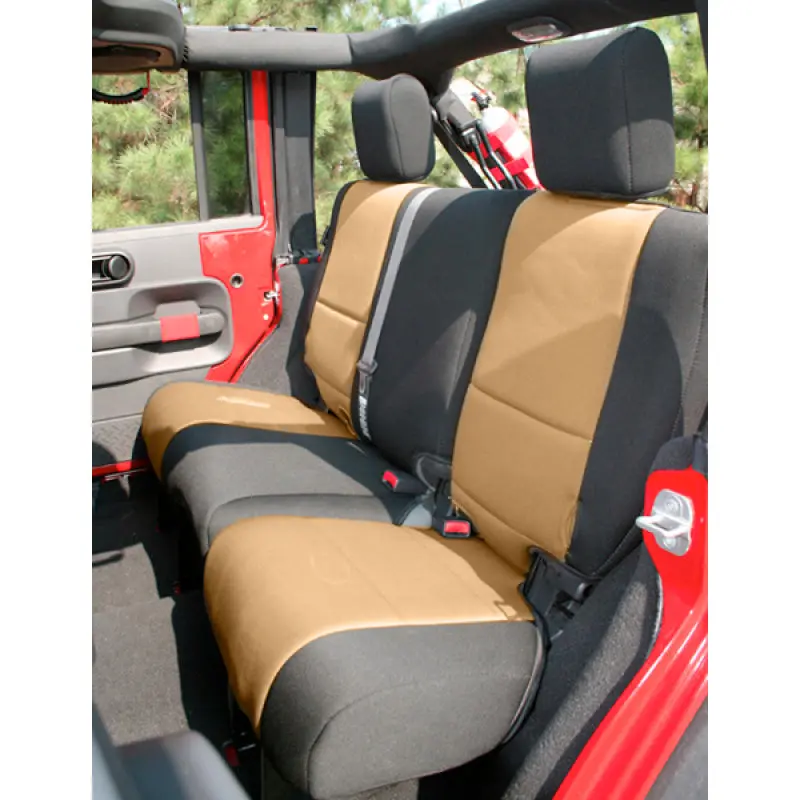 Rugged Ridge Neoprene Rear Seat Cover 07-18 Jeep Wrangler Jku 1