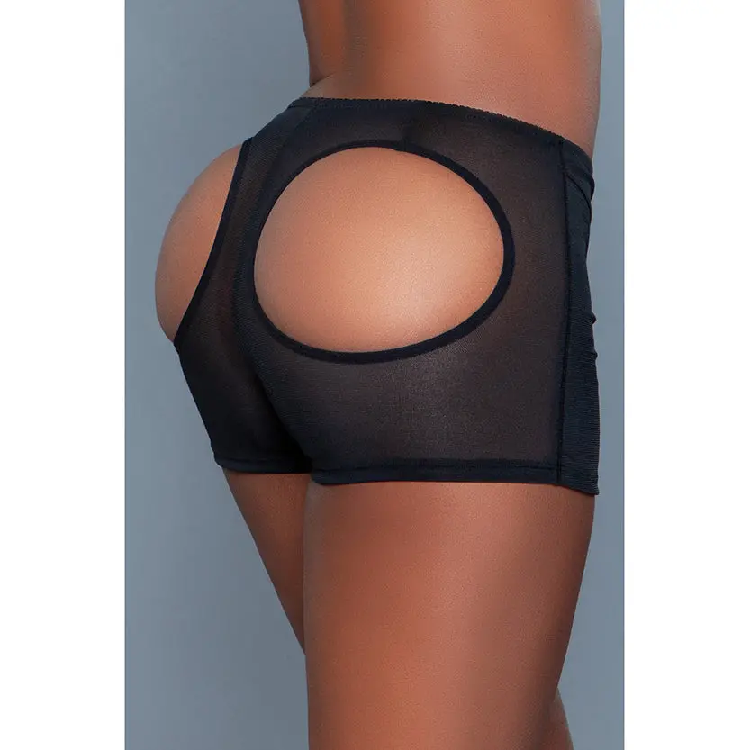 Bewicked Butt Booster Boyshort Black M 1