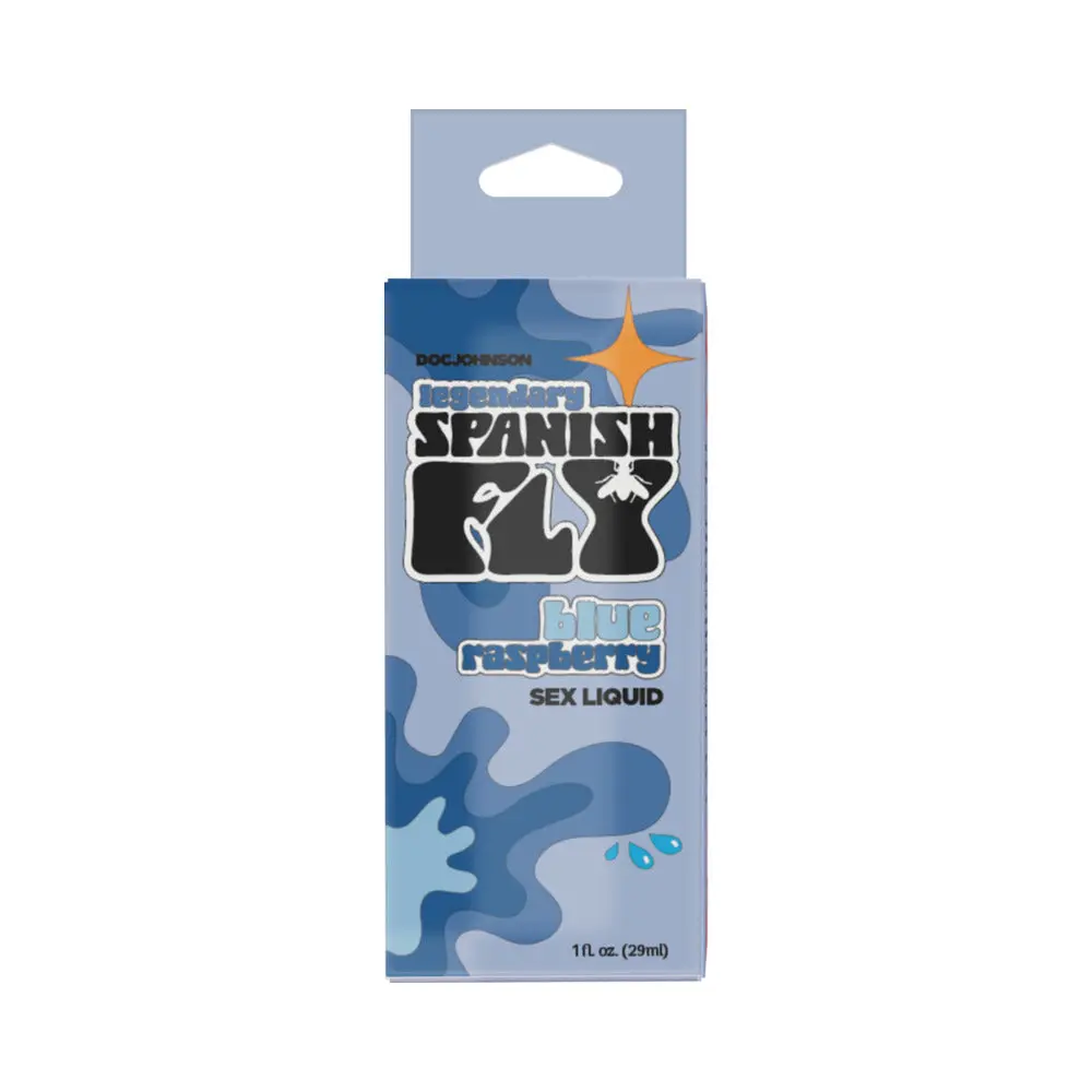 Spanish Fly Sex Liquid Blue Raspberry 1 Oz. 1