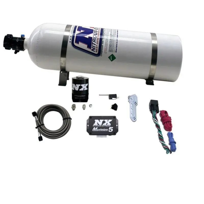 Nitrous Express Universal Diesel Nitrous Kit W/Progressive Controller/15Lb Bottle 1