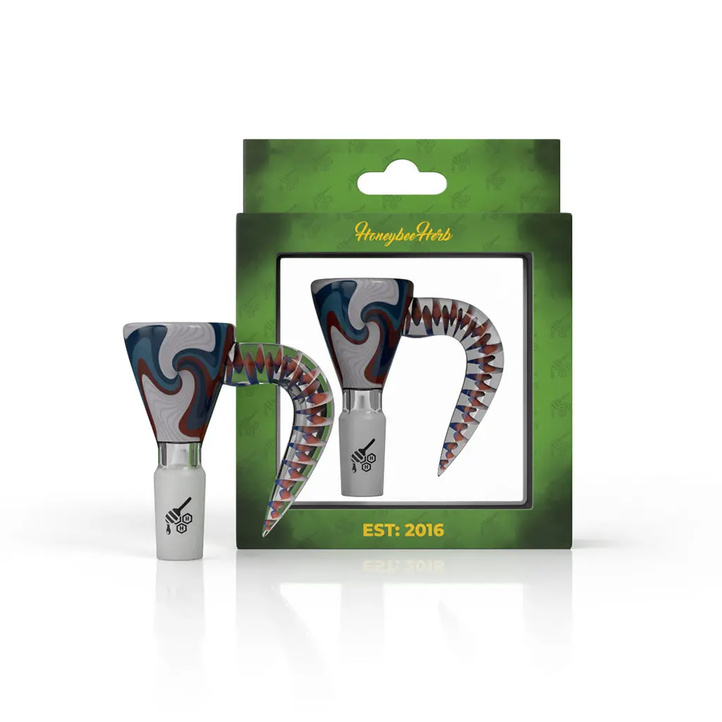 Martini Splash Horn Pull Bong Slide 5