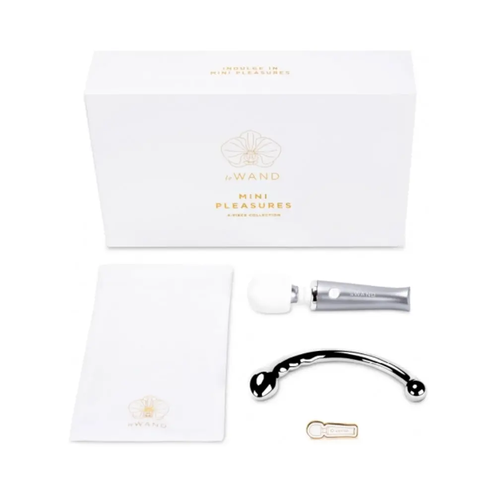 Le Wand Mini Pleasures 4-Piece Collection Vibrator & Massager Set 1