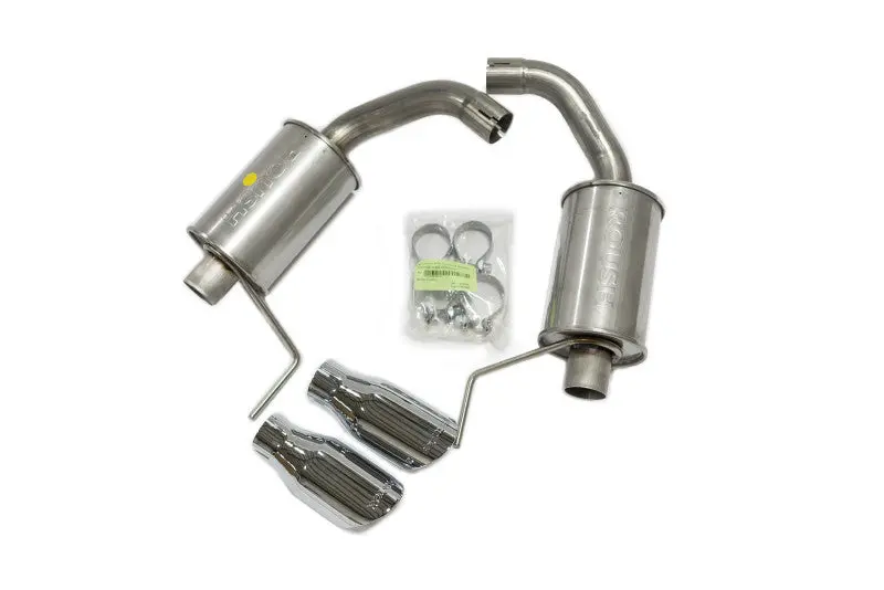 Roush 2015-2024 Ford Mustang 3.7L/2.3L V6/I4 Exhaust Kit W/ Round Tips 1