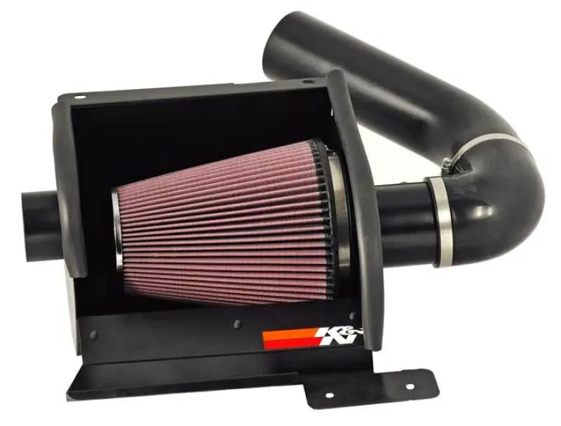 K&N 97-08 Ford E350/#450 Econoline V10-6.8L Black High Flow Performance Kit 1