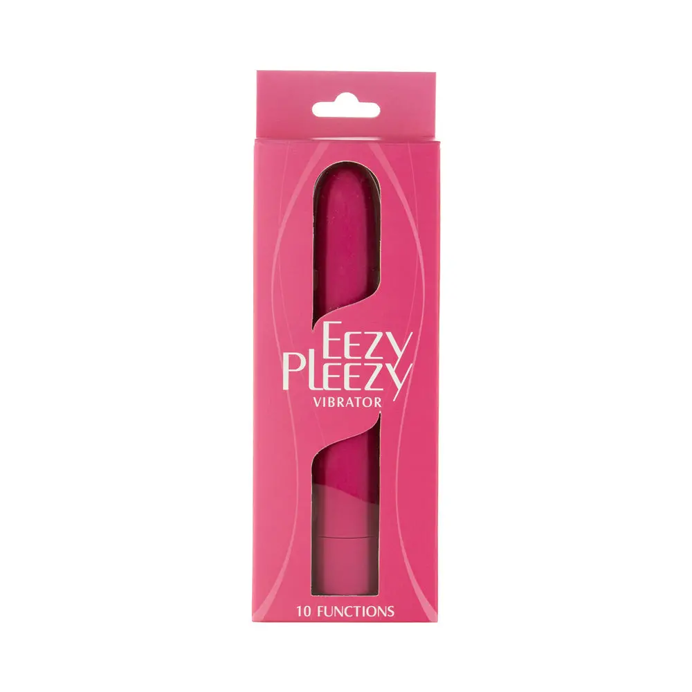 Simple & True Eezy Pleezy Classic Vibrator 7 In. Pink 1