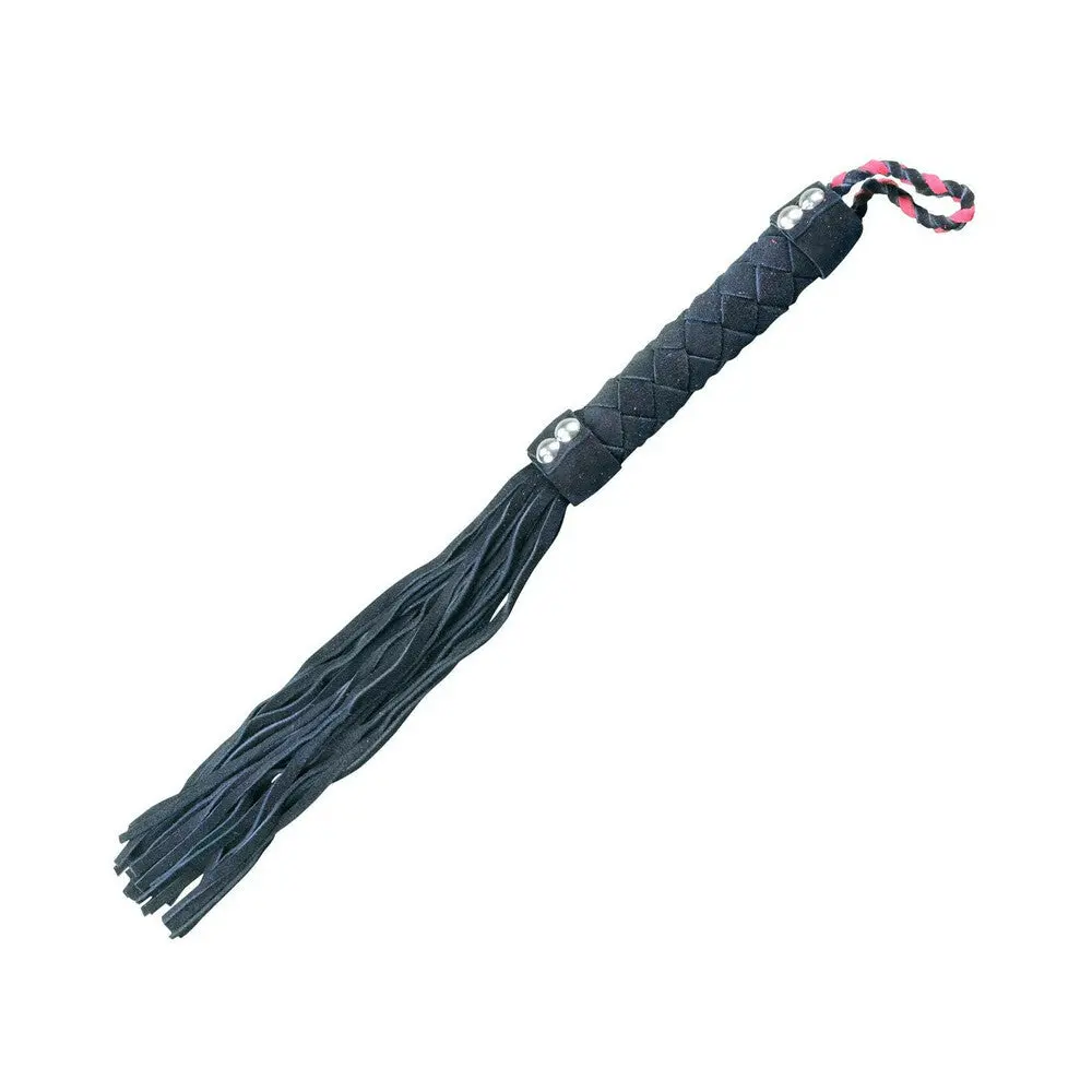 Ple'sur 15.5 In. Leather Flogger Black 2