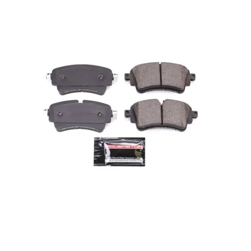 Power Stop 17-19 Audi A4 Rear Z23 Evolution Sport Brake Pads W/Hardware 1