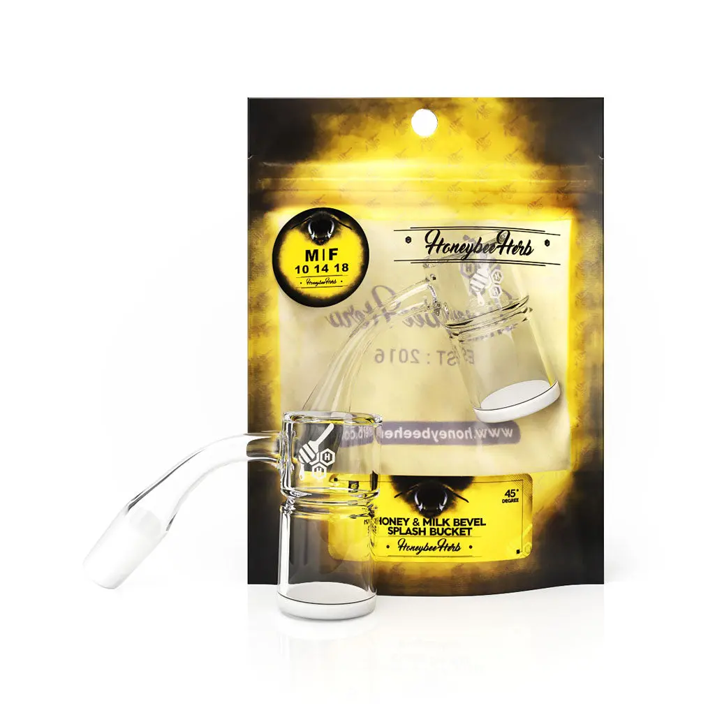 Honey & Milk Bevel Splash Bucket - 45° Degree | Yl 2