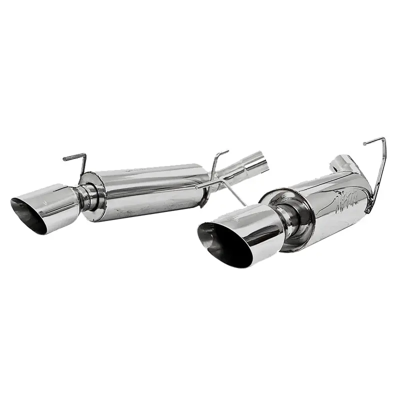 Mbrp 05-10 Ford Mustang Gt 5.0/Shelby Gt500 Dual Mufflers Axle Back Split Rear Al 1
