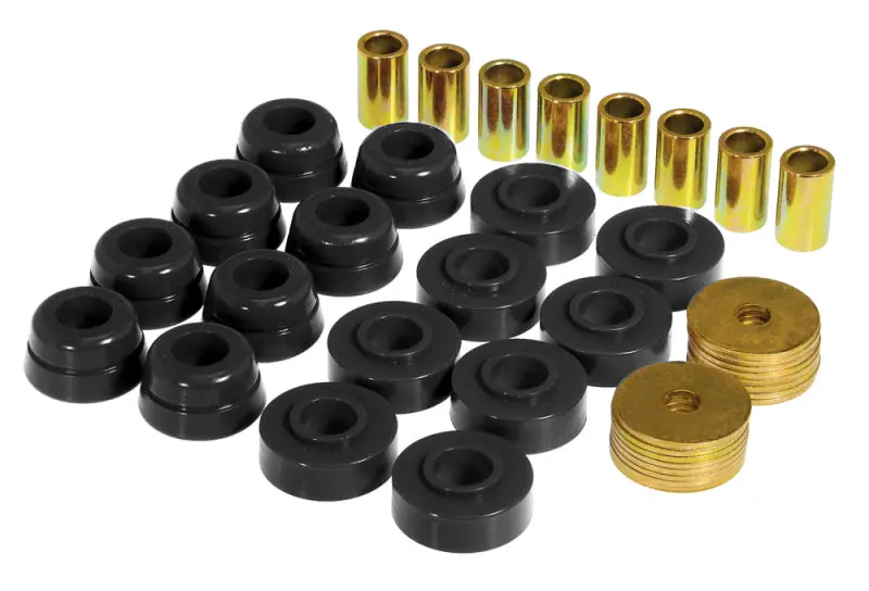 Prothane 73-82 Chevy Corvette Body Mount Kit - Black 1