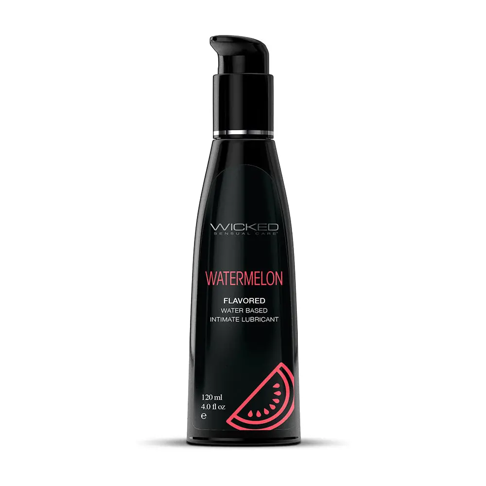 Wicked Aqua Watermelon Water-Based Lubricant 4 Oz. 1